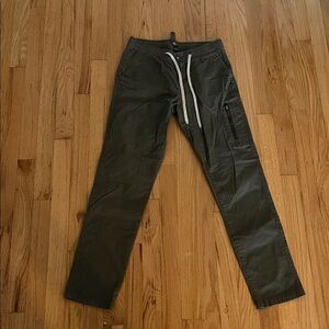 Vuori Green Ripstop Outdoor Hiking Pants Organic Cotton Sz XS